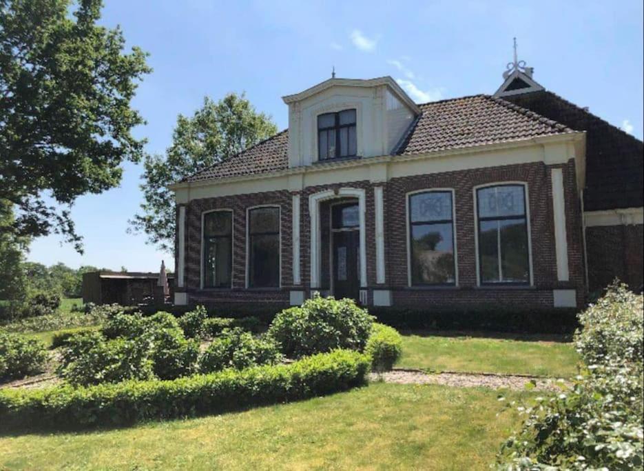Statige Boerderijwoning Met Vrij Uitzicht En Tuin Villa Hoogzand Eksteriør billede