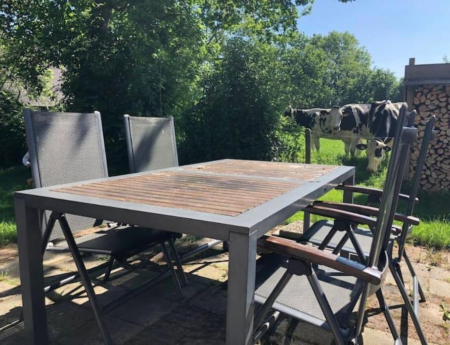 Statige Boerderijwoning Met Vrij Uitzicht En Tuin Villa Hoogzand Eksteriør billede