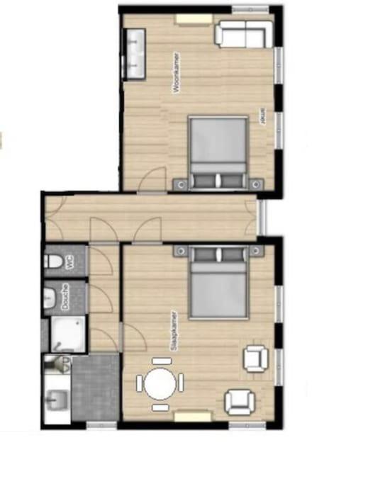 Statige Boerderijwoning Met Vrij Uitzicht En Tuin Villa Hoogzand Eksteriør billede