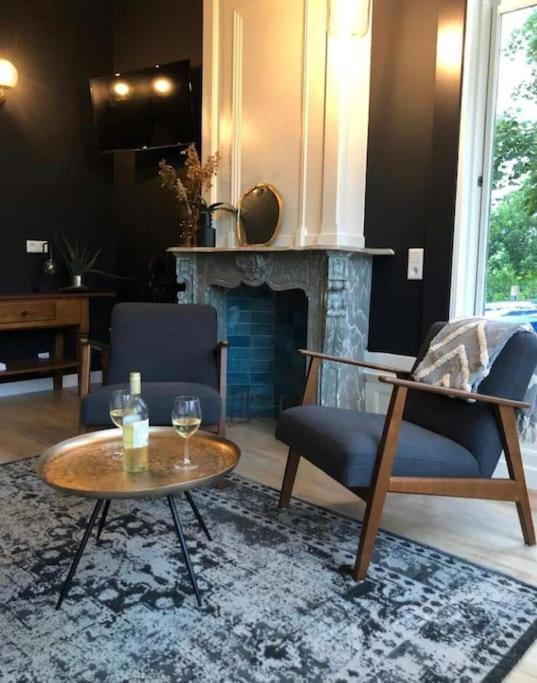 Statige Boerderijwoning Met Vrij Uitzicht En Tuin Villa Hoogzand Eksteriør billede