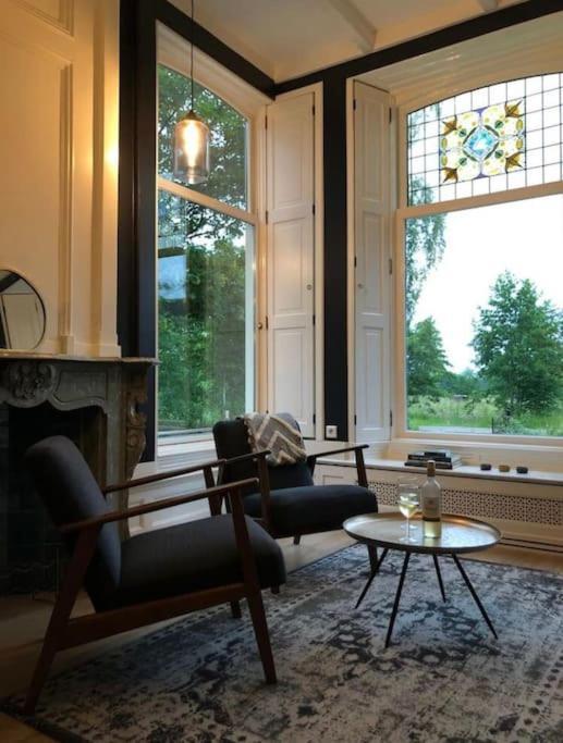 Statige Boerderijwoning Met Vrij Uitzicht En Tuin Villa Hoogzand Eksteriør billede